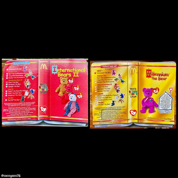 ▪️NWT▪️VTG▪️TY▪️MCDONALD'S▪️Collection of 22 Teenie Beanie Plush Animals - Picture 5 of 11